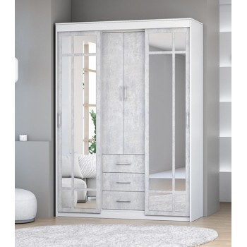 Шкаф-купе арт. 010 (1.6 м.) (Диал)